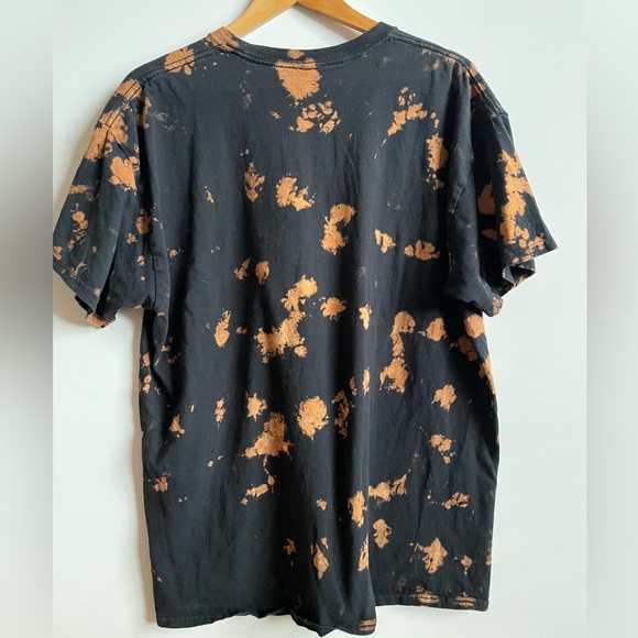 Death Row Records Tie dye cotton Tee - Picture 4 of 8